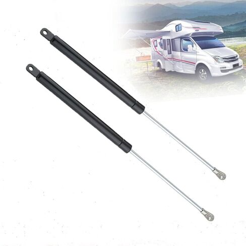 Jutta Caravan Motorhome Replacement Gas Struts, Pair for Seitz Dometic Heki 2 (E015), Black, Rear in Saudi Arabia
