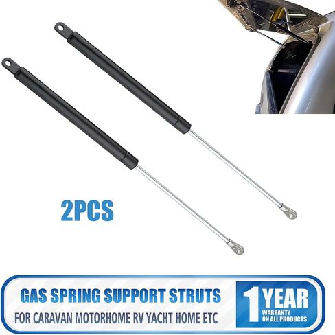 Jutta Caravan Motorhome Replacement Gas Struts, Pair for Seitz Dometic Heki 2 (E015), Black, Rear in Saudi Arabia