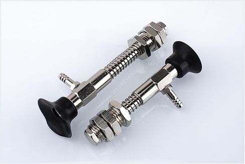 Mechanical Arm Vacuum Suction Cup Hardware WEH16-d25/d30/d35/d40/d50 1Pcs(WEH16-d40-6 黑色丁腈橡胶) in Saudi Arabia
