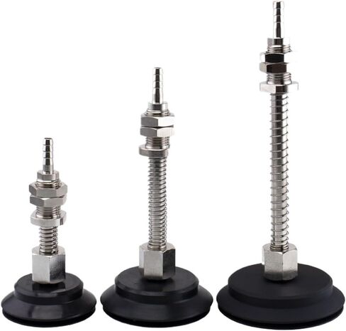 Mechanical Arm Vacuum Suction Cup Hardware WEH41-d60/d70/d80 1Pcs(WEH41-d60-10 黑色丁腈橡胶) in Saudi Arabia