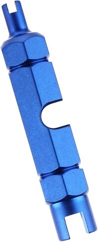 صمامات إصلاح صمامات الصمامات الصمام الصمام الصمامات أداة مزيل Core Remover لـ Schrader و Presta Valves Mountain Bickle و Road Bike (Blue) in Kuwait