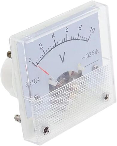 91C4-V DC Pointer Type Voltage Meter 3/5/10/15/20/30/50/100/150/250/450V Analog Mechanics Plate Table 1Pcs(100V) in Saudi Arabia