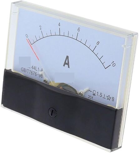 44L1 AC Ammeter Analog Panel Pointer 1A 3A 5A 10A 15A 20A 30A 50A 75A 100A 150A 300A 450A 500A 100 * 80 1Pcs(150A (5A)) in Saudi Arabia