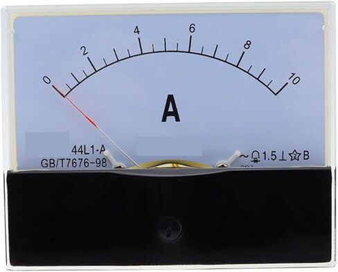 44L1 AC Ammeter Analog Panel Pointer 1A 3A 5A 10A 15A 20A 30A 50A 75A 100A 150A 300A 450A 500A 100 * 80 1Pcs(150A (5A)) in Saudi Arabia