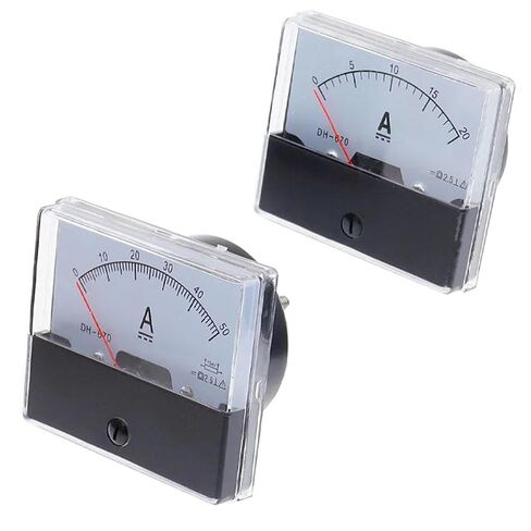 Amp Meter DH-670 DC Ammeter Gauge Current Panel Ampere Tester Dc DC1A 2A 3A 5A 15A 30A 50A 100A 1Pcs(DC 500A(75mV)) in Kuwait