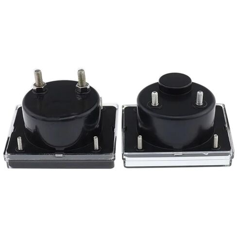 Amp Meter DH-670 DC Ammeter Gauge Current Panel Ampere Tester Dc DC1A 2A 3A 5A 15A 30A 50A 100A 1Pcs(DC 500A(75mV)) in Kuwait