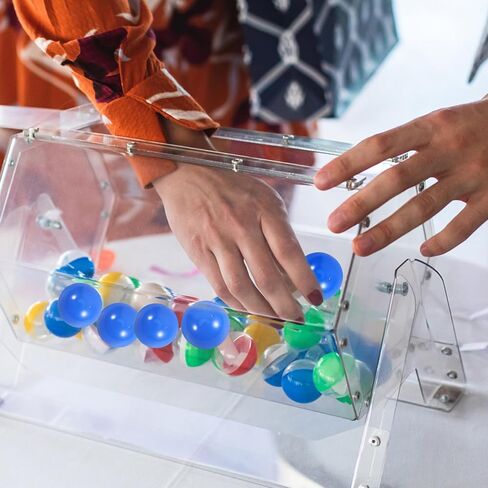 Cabilock Gumball Vending Machine Capsules 50pcs 1.18in Hollow Bingo Balls,Pinata Stuffers DIY Craft Supplies Props for Holiday Party in Kuwait