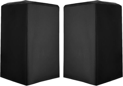 15'' Outdoor Speaker Cover,Waterproof,Dust-Proof and UV-Proof Oxford Cloth,Bottom Drawstring Fastening Design,Suitable for Upright PA/DJ Speaker Protection Cover(2 Packs） in Saudi Arabia