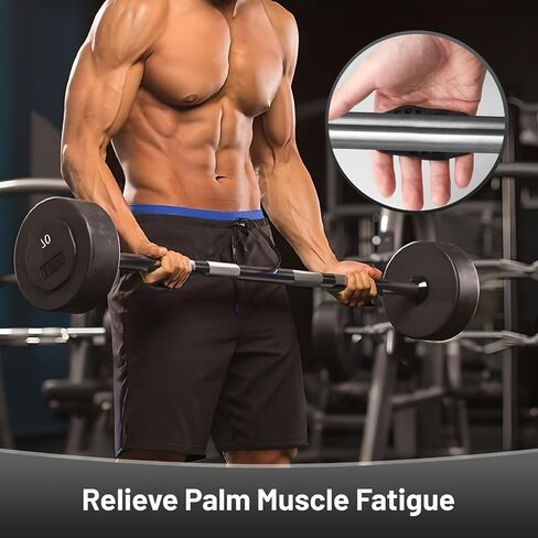 Anti-Slip Workout Grips| Ergonomic Rubber Fat Gripz| Fingerless Non Slip Gryp Weight Grip for Men & Women| Ryptfit Grips for Lifting, Pull-Ups, Pull Bars, Dead Lift & Strength Training. in Saudi Arabia