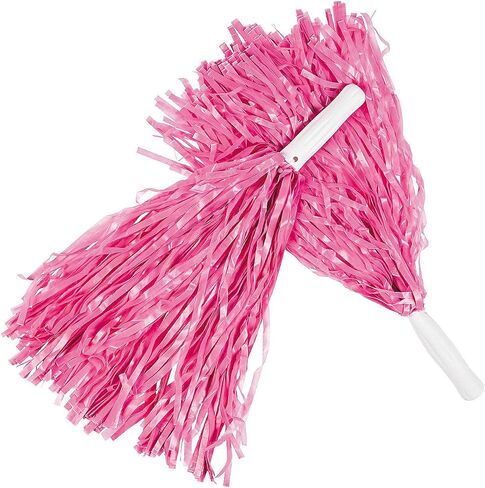 متعة Express Pink Pom Poms (مجموعة من 12) in Saudi Arabia