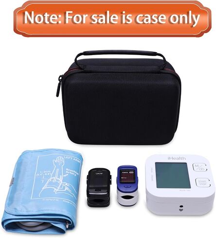 حالة LTGEM متوافقة مع IHEALth Track Monitor Smart Appros Arm Press Monitor ، Black in Kuwait