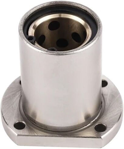 2pcs الفولاذ الخارجي من النحاس النحاس النحاس تقليم الخطية LMH8UU 10 12 16 20 25 30 35UU (LM12UU) in Saudi Arabia