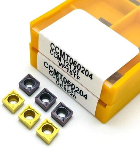 CCMT060204 CCMT09T304 Internal Turning Tool CCMT CNC Lathe Cutting Tool Carbide Insert CCMT 060204 vp15tf Turning Tool(CCMT060204 UE6020) in Saudi Arabia