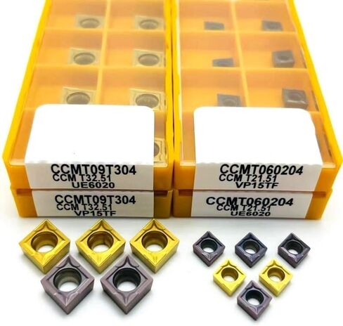 CCMT060204 CCMT09T304 Internal Turning Tool CCMT CNC Lathe Cutting Tool Carbide Insert CCMT 060204 vp15tf Turning Tool(CCMT060204 UE6020) in Saudi Arabia