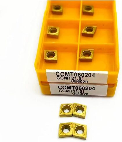 1pc CCMT060204 UE6020 VP15TF Internal Turning Tool Carbide Insert Metal Lathe Tools Cutting Tool CCMT06 Turning Insert(CCMT060204 VP15TF) in Saudi Arabia