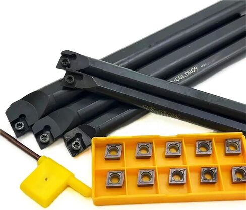 1pc SCLCR09 S10K S12M S14N SCLCR09 Internal Tool Use CCMT09T304 VP15TF Inserts CNC Mechanical Workshop Tools(1PC S16Q SCLCR09) in Saudi Arabia