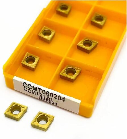 1pc CCMT060204 UE6020 VP15TF Internal Turning Tool Carbide Insert Metal Lathe Tools Cutting Tool CCMT06 Turning Insert(CCMT060204 VP15TF) in Saudi Arabia
