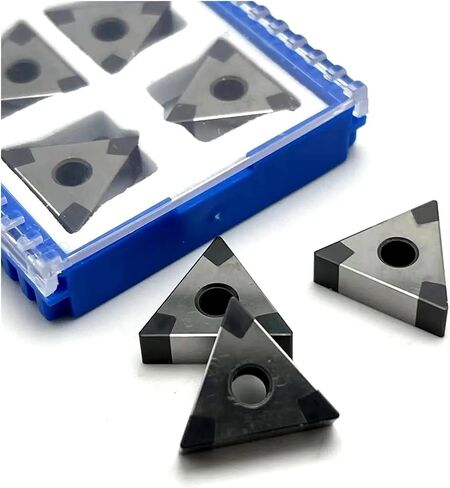 CBN Diamond Insert TNMG160404 TNMG160408 CBN Cubic Boron Nitride superhard quenched Steel CNC Precision Turning(2pcs-TNMG160408-6N) in Saudi Arabia