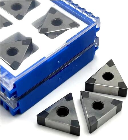CBN Diamond Insert TNMG160404 TNMG160408 CBN Cubic Boron Nitride superhard quenched Steel CNC Precision Turning(2pcs-TNMG160408-6N) in Saudi Arabia