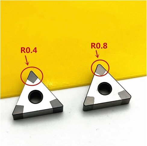 CBN Diamond Insert TNMG160404 TNMG160408 CBN Cubic Boron Nitride superhard quenched Steel CNC Precision Turning(2pcs-TNMG160408-6N) in Saudi Arabia