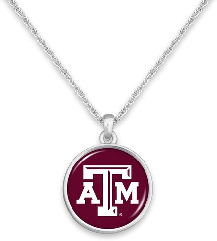 من Heart Texas A&M Aggies Leah Netclace Jewelry Gift Tamu مرخصة in Saudi Arabia