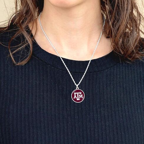 من Heart Texas A&M Aggies Leah Netclace Jewelry Gift Tamu مرخصة in Saudi Arabia