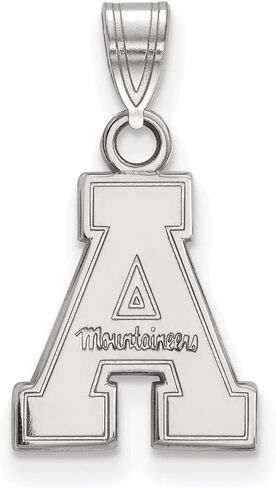 Appalachian State Small (1/2 Inch) Pendant (Sterling Sliver) in Saudi Arabia