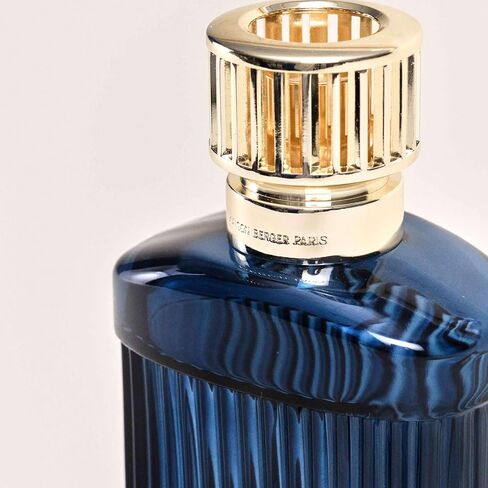 Maison Berger Model ALPHA DUSFUSER (Black) - جهاز تنقية الهواء وموزع الرائحة المنزلية - مجموعة هدايا مع فتيل القطن ، الغطاء الفضي ، قمع - لا يوجد زيت مشمل - 6.7 × 3.7x2.2 بوصة in Saudi Arabia