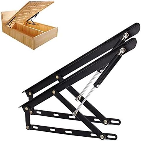 السرير الهيدروليكي Liftergas Springs Furniture مفصلات الربيع مفصلات حزمة من 2 آلية رفع السرير الهوائية لصناديق السرير الثقيلة قابلة للطي لأعلى مفصلات الزنبرك in Kuwait