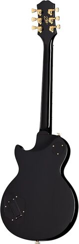 epiphone matt heafy les paul أصول الجمارك ، العظم الأبيض مع حالة in Kuwait