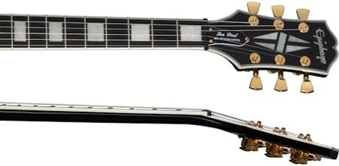 epiphone matt heafy les paul أصول الجمارك ، العظم الأبيض مع حالة in Kuwait