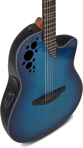 Ovation CE44P-Blfl-G Celeite Elite Plus Blue Flamed Maple in Saudi Arabia