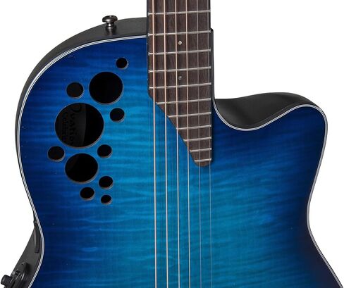 Ovation CE44P-Blfl-G Celeite Elite Plus Blue Flamed Maple in Saudi Arabia