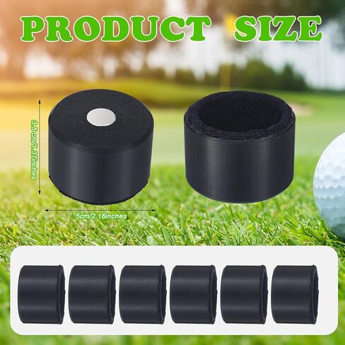 Zhehao 6 PCS Magnetic 3D المطبوعة غسالة غسالة غسالة الجولف أداة لتنظيف الكرة الملحقات المناسبة مثالية لدورات النادي المحترفين in Kuwait