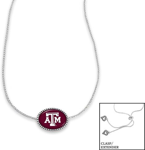 From the Heart Texas A&M Aggies Kennedy Necklace Adjustable Slider Bead Jewelry Gift Licensed TAMU in Saudi Arabia