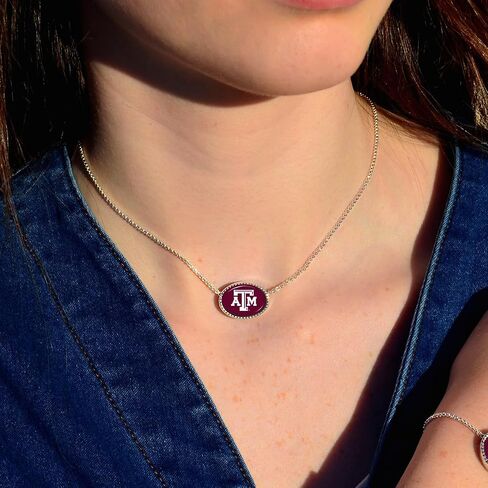 From the Heart Texas A&M Aggies Kennedy Necklace Adjustable Slider Bead Jewelry Gift Licensed TAMU in Saudi Arabia