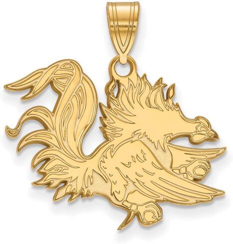 South Carolina Large (3/4 Inch) Pendant (Gold Plated) in Saudi Arabia