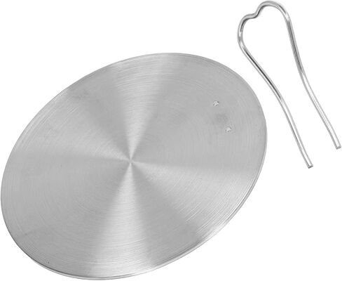 MRSTORY Stainless Steel Diffuser Heat Diffuser Induction Cooking Adapter (18#) in Saudi Arabia