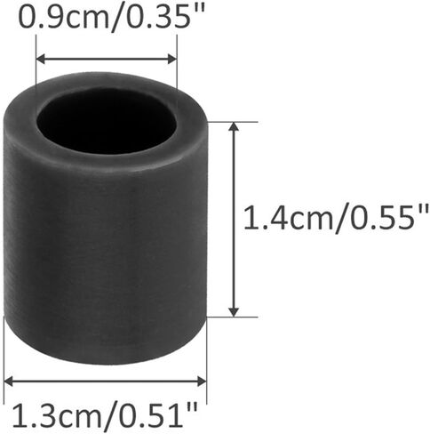 4 Replacement Rubber Rollers for Electric Cutting Machines, Various Models, Pink in Saudi Arabia