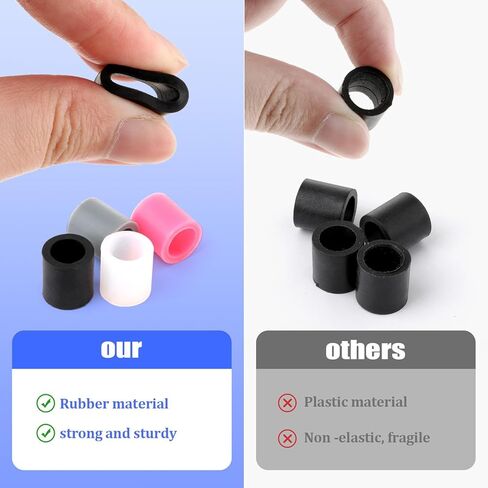4 Replacement Rubber Rollers for Electric Cutting Machines, Various Models, Pink in Saudi Arabia