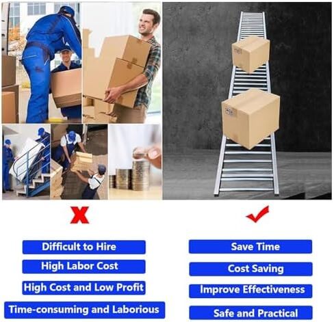 Extra Long Portable Conveyor for Docks & Trucks Folding Rollers Supermarkets Light-Duty Belt Slides Collocatable Roller Roller,Heavy-Duty Foldable Industrial Gravity Conveyor Rail 700Lbs - in Kuwait