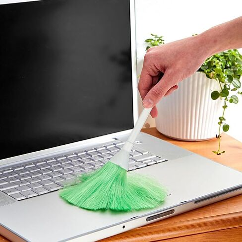 3 Piece Magic Static Duster Set | Electrostatic Dust Attraction | Extendable Handle 10", 26", 42" for High Reach | Washable | for Delicate Items & Hard-to-Reach Spots in Saudi Arabia