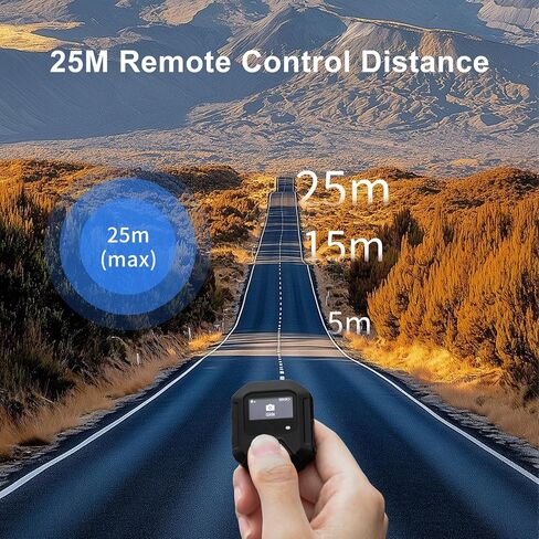 GPS Bluetooth Remote Control for DJI Osmo Action 5 Pro/4 Cameras - 25M Range Smart Camera Controller Action Accessories in Kuwait