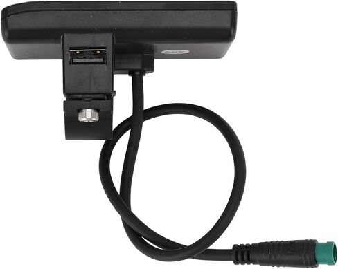مقياس شاشة LCD الكهربائية ، لوحة التحكم في عداد العرض 48 فولت E مع مجموعة تحويل المكونات للدراجة البخارية الكهربائية 0.9in مقابض in Kuwait