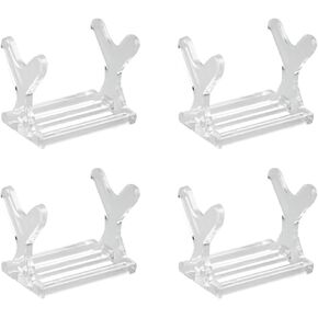 lasenersm 4 Pieces Fishing Lure Display Stand Acrylic Fishing Lure Showing Stand Shelf Fishing Lure Holder Fishing Lure Storage Organizer Fishing Lure Rack Fishing Bait Display(Transparent, S) in Saudi Arabia