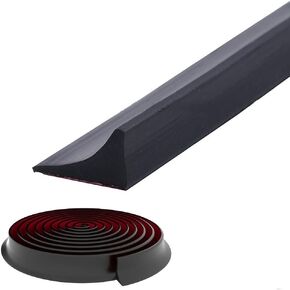 Shower Threshold Water Dam,Self Adhesive Silicone Waterproof Barrier Bathroom and Kitchen Shower Water Stopper Guard for Dry And Wet Separation Caulk Seal Strip Edge Trim(78Inch, White) in Saudi Arabia