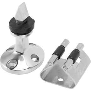 سدادة الباب الصيد وحامل ، مجموعة صيد الباب البحرية الفولاذ المقاوم للصدأ ، التثبيت الآمن ل RV ، المنزل ، القوارب ، اليخوت ، السفن in Kuwait