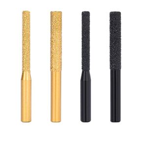 قاطع طحن شانك مستقيمة بلازتي الماس لبلاغات الماس لآلة تشذيب البلاط الخزفية الحجرية الكوارتز 1pcs (الحجم: 7x6.35x35x65 ord) in Kuwait