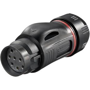 BD24 Plastic Aviation Plug and Socket 10 core Quick Plug Power Signal IP68 Industrial Connector(Female Socket) in Kuwait