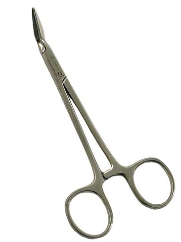 5.5" Stieglitz Splinter Fragment Forceps, Tapered, Serrated, Angled 90 Degree Fine Tipped Forceps - German Stainless Steel Dental Instruments in Kuwait